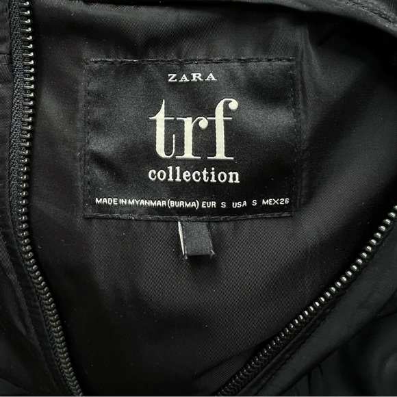 Foldable, packable black Zara jacket - Picture 2 of 9